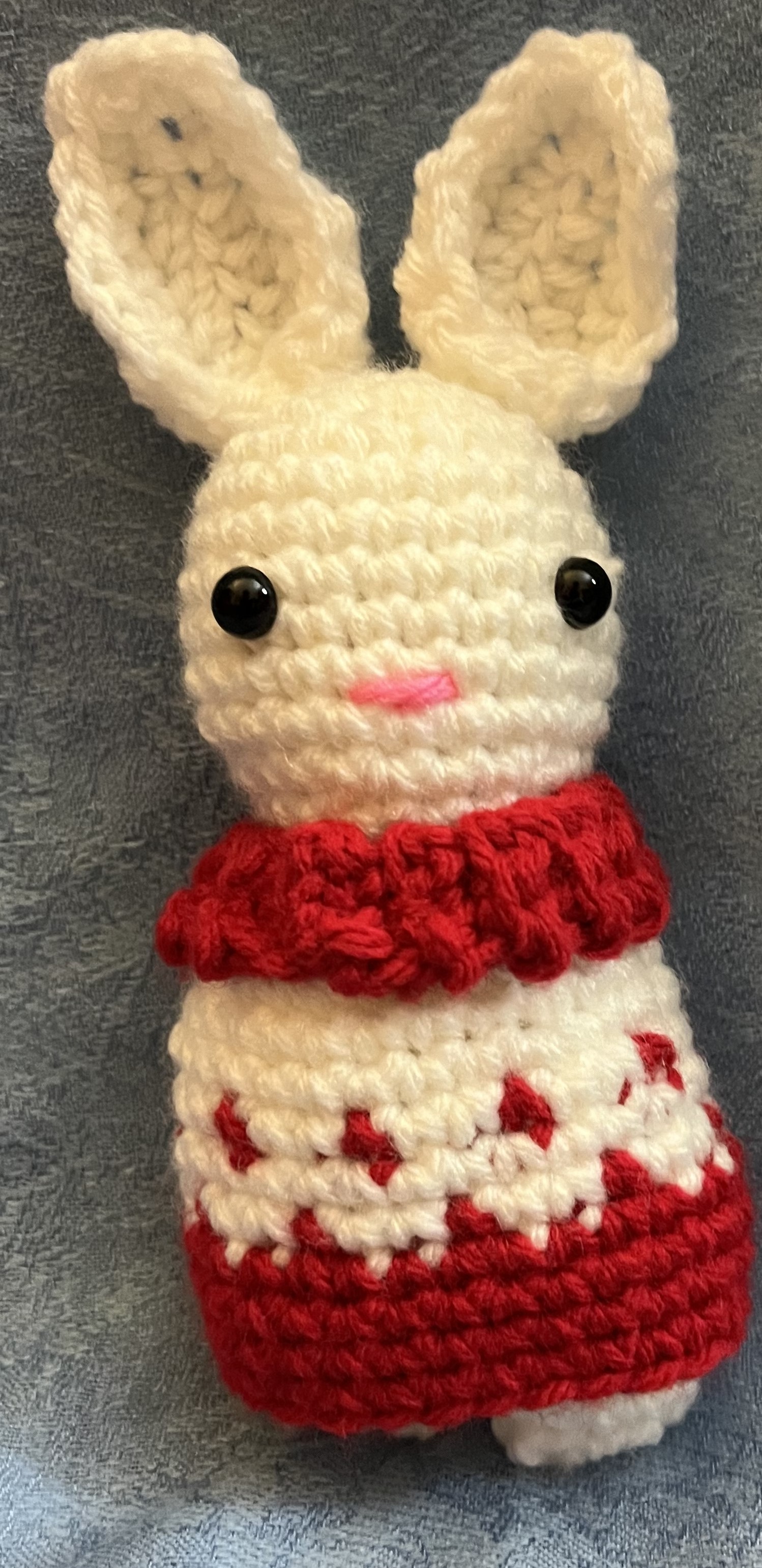Bunny Wearing Sweater